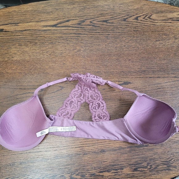 Victoria's Secret Lavender Body by Victoria Racerback Perfect Shape Bra Size 32D - Picture 6 of 9
